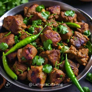 Dhonepata Kancha Lanka Mutton
